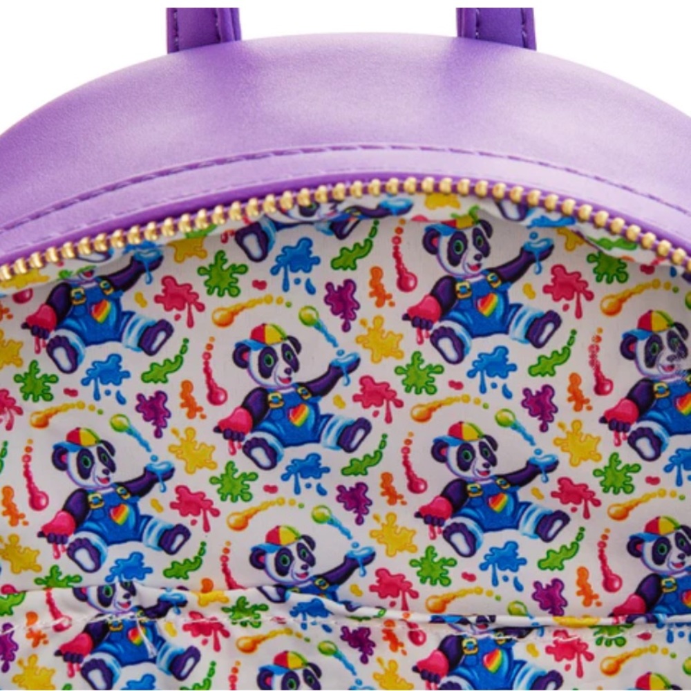Loungefly Lisa Frank Panda Painter Backpack - Picture 5 of 5